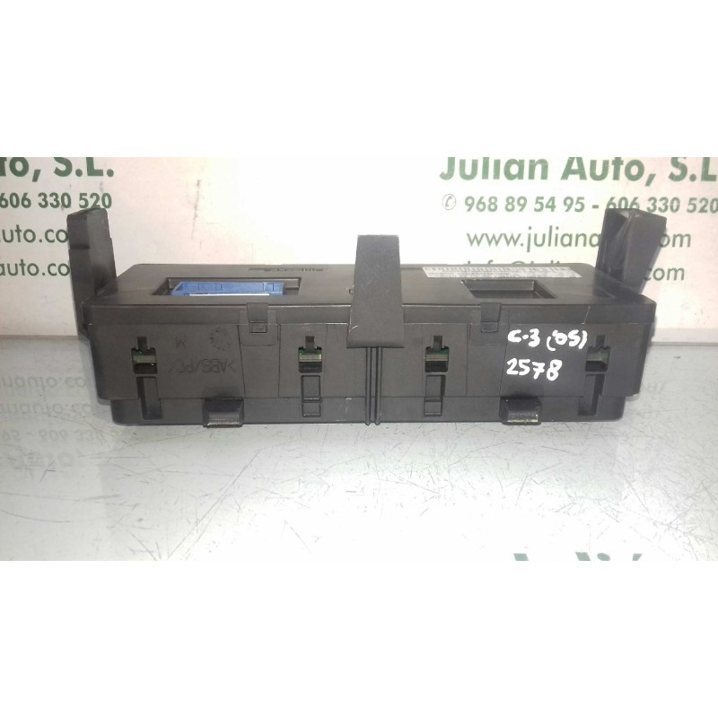 Recambio de mando climatizador para citroen c3 1.4 hdi audace sensodrive referencia OEM IAM 96588239XT  VALEO