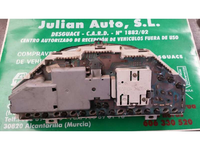 Recambio de cuadro instrumentos para peugeot 106 (s2) long beach referencia OEM IAM 9627755680 9034249905 JAEGER