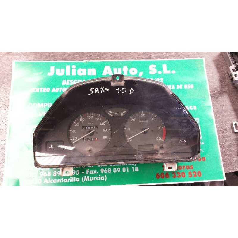 Recambio de cuadro instrumentos para citroen saxo 1.5 d image referencia OEM IAM 9627933580 9028029908 JAEGER