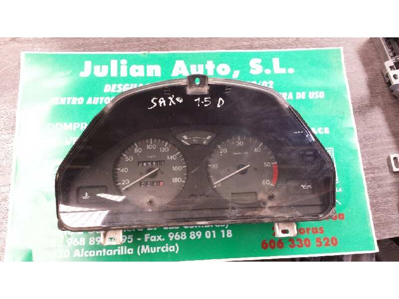 Recambio de cuadro instrumentos para citroen saxo 1.5 d image referencia OEM IAM 9627933580 9028029908 JAEGER Recambio de cuadro instrumentos para citroen saxo 1.5 d image referencia OEM IAM 9627933580 9028029908 JAEGER