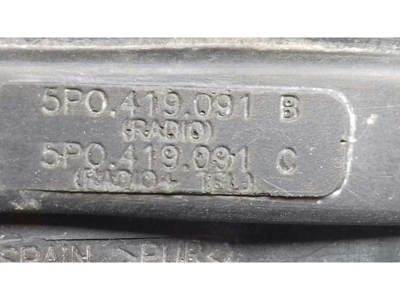 Recambio de volante para seat leon (1p1) stylance / style referencia OEM IAM 5P0419091AB 5P0419091C SIN MANDOS