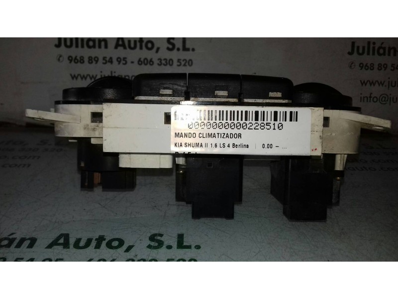 Recambio de mando climatizador para kia shuma ii 1.6 ls 4 berlina referencia OEM IAM   