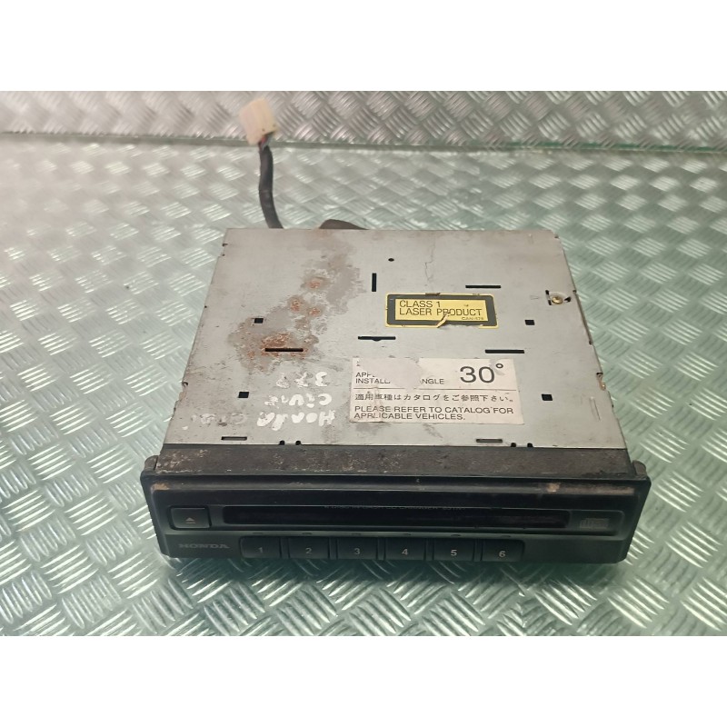 Recambio de sistema audio / radio cd para honda civic berlina 3 (ep1/2) 1.7 ctdi es referencia OEM IAM 08A063C6500  CDXMG6156ZH