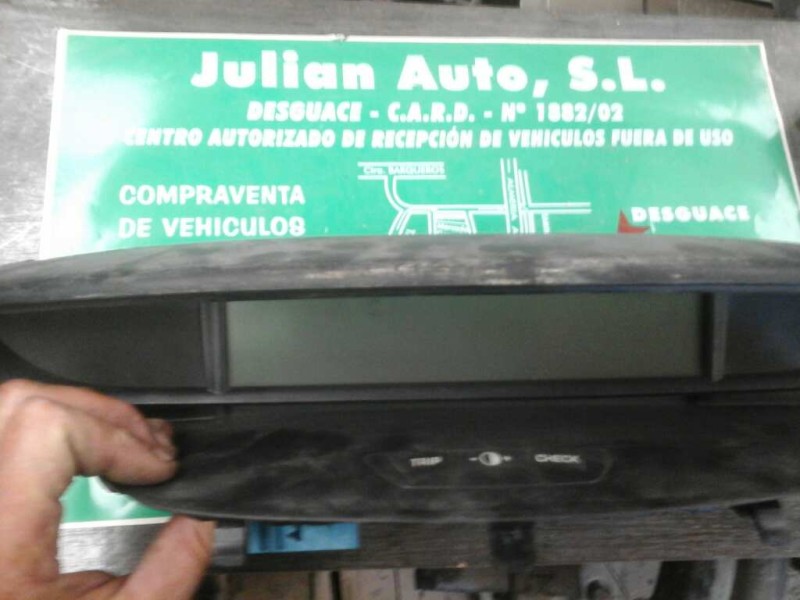 Recambio de cuadro instrumentos para citroen c4 berlina exclusive referencia OEM IAM 96572391ZD 28112420-3A 28112357-9