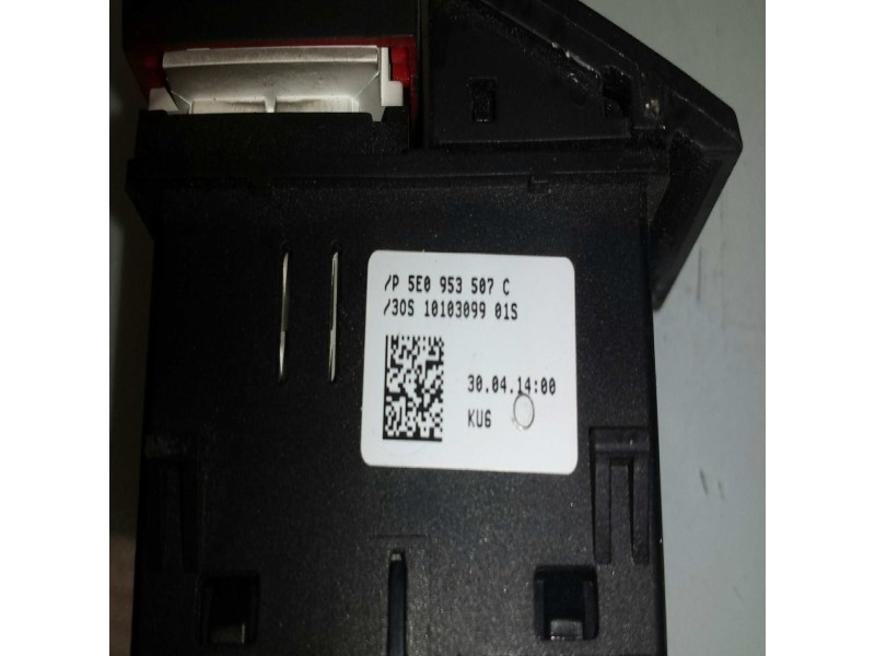 Recambio de warning para skoda octavia lim. (5e3) ambition referencia OEM IAM 5E0953507C  