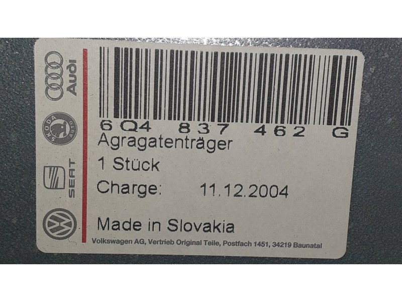 Recambio de elevalunas delantero derecho para volkswagen polo (9n1) conceptline referencia OEM IAM 6Q4837462G 6Q0837138 ELECTRIC