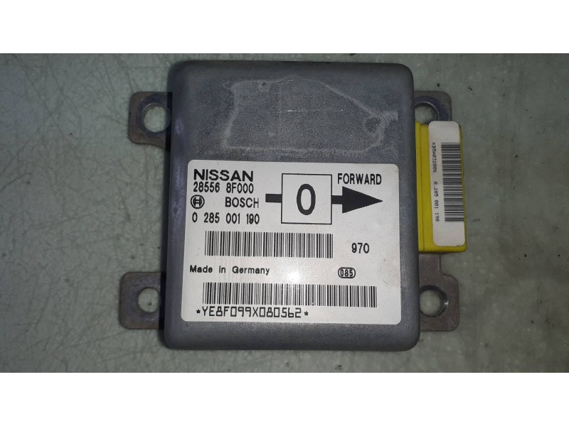 Recambio de centralita airbag para nissan terrano/terrano.ii (r20) aventura referencia OEM IAM 285568F000 0285001190 BOSCH