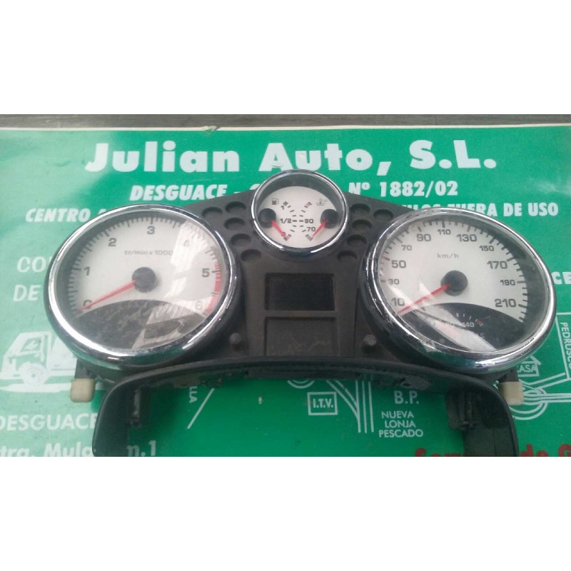 Recambio de cuadro instrumentos para peugeot 207 confort referencia OEM IAM A2C53190342 9662904980 100156881