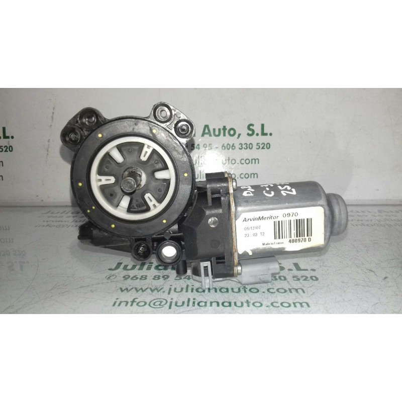 Recambio de motor elevalunas delantero derecho para citroen c3 1.4 hdi audace sensodrive referencia OEM IAM 400970D 0970 ARVINME