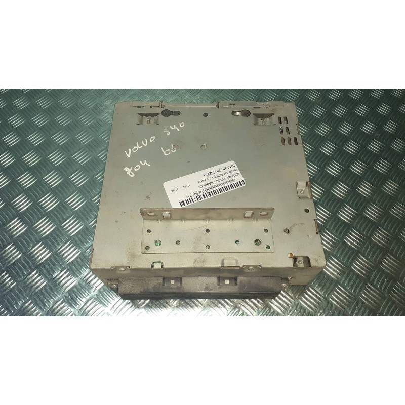 Recambio de sistema audio / radio cd para volvo s40 berlina 2.4 kinetic referencia OEM IAM 307752861 6CDIAM LECTOR CD