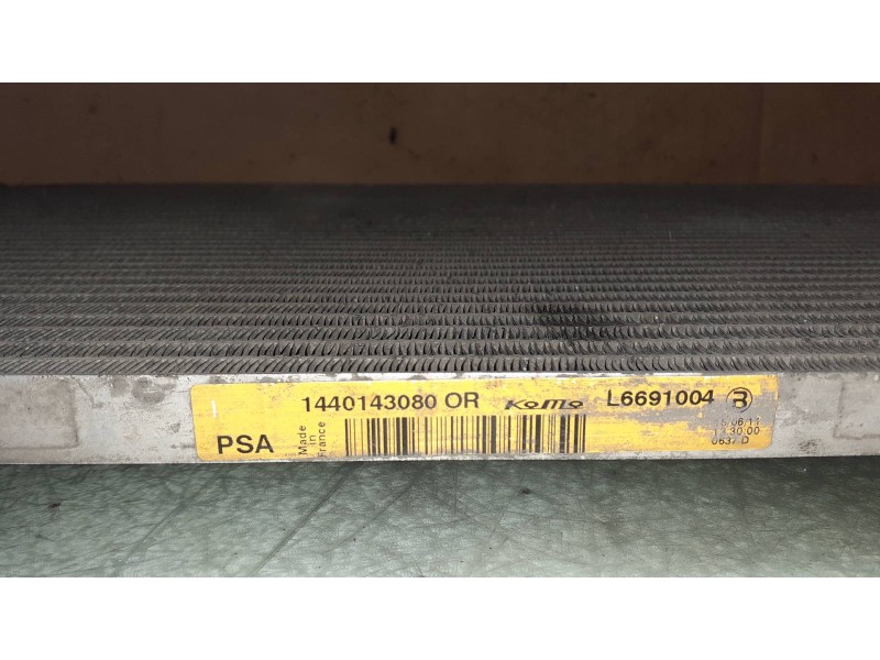 Recambio de condensador / radiador aire acondicionado para peugeot expert tepee premium l1 referencia OEM IAM 1440143080 L669100
