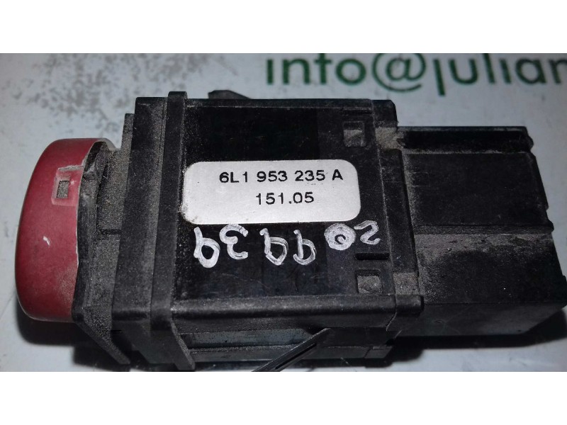 Recambio de warning para seat ibiza (6l1) reference referencia OEM IAM 6L1953235A  