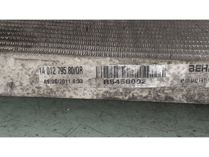 Recambio de radiador agua para peugeot expert tepee premium l1 referencia OEM IAM R5450002 1401279580 BEHR