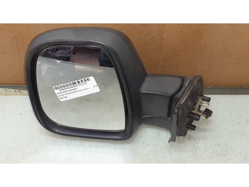 Recambio de retrovisor izquierdo para peugeot partner kasten confort pack l1 referencia OEM IAM   ELECTRICO
