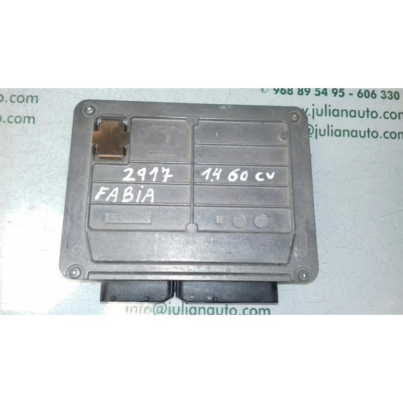 Recambio de centralita motor uce para skoda fabia (6y2/6y3) comfort referencia OEM IAM 047906033E 5WP4419807 SIEMENS
