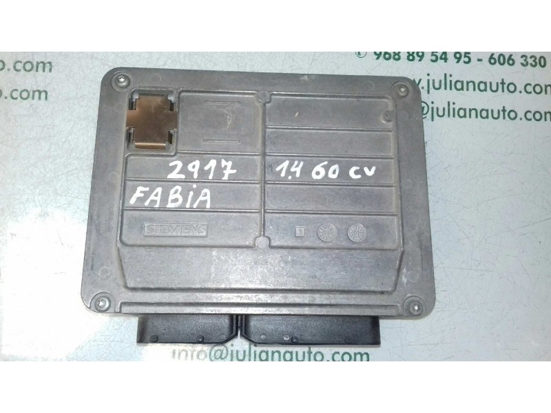 Recambio de centralita motor uce para skoda fabia (6y2/6y3) comfort referencia OEM IAM 047906033E 5WP4419807 SIEMENS