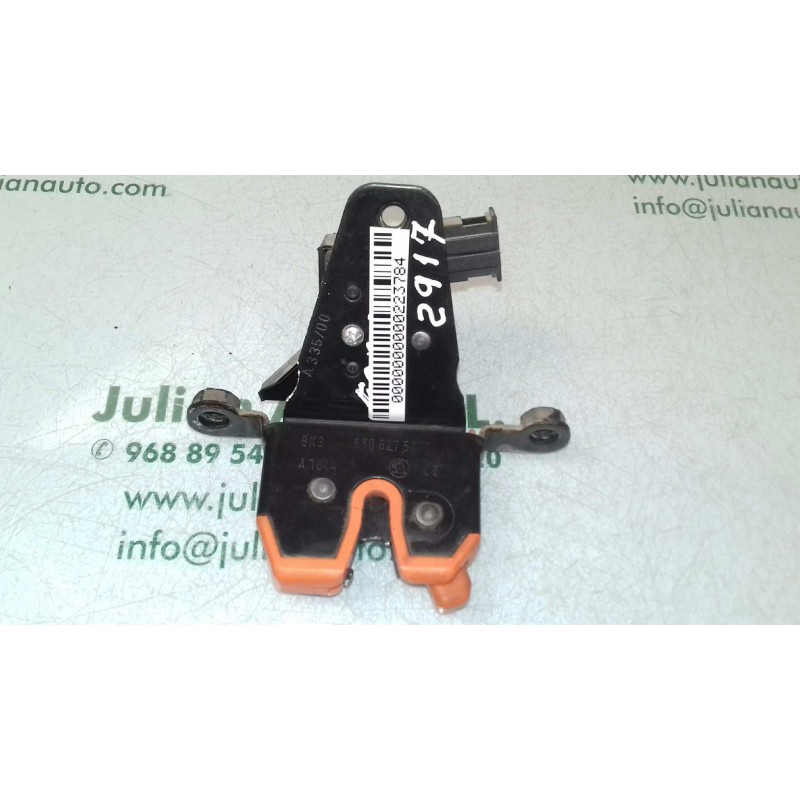 Recambio de cerradura maletero / porton para skoda fabia (6y2/6y3) comfort referencia OEM IAM 6Y0827501D  