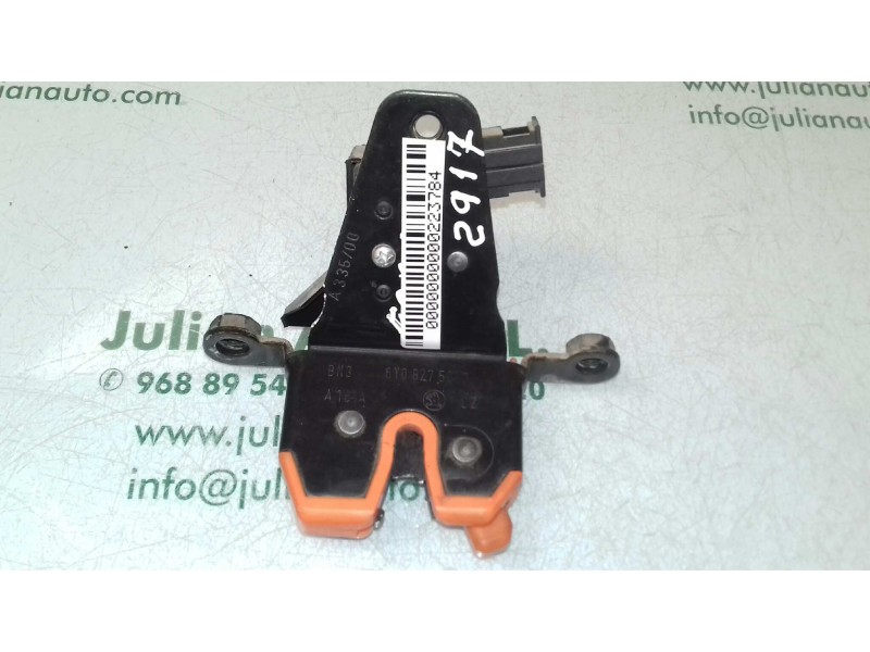 Recambio de cerradura maletero / porton para skoda fabia (6y2/6y3) comfort referencia OEM IAM 6Y0827501D  