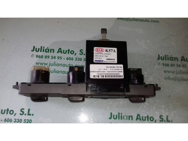 Recambio de mando calefaccion / aire acondicionado para kia carnival td ls referencia OEM IAM 0K57A61190 K57A 