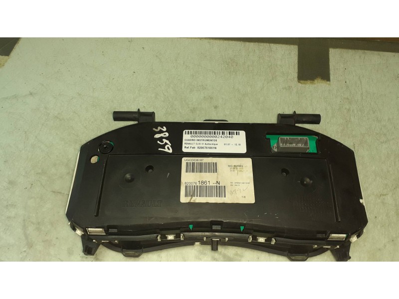 Recambio de cuadro instrumentos para renault clio iii authentique referencia OEM IAM 8200761861N 2RPF10A855A VP5RQF14B115BX