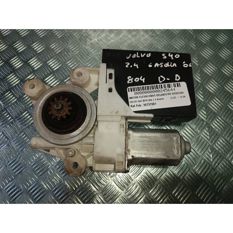 Recambio de motor elevalunas delantero derecho para volvo s40 berlina 2.4 kinetic referencia OEM IAM 30737681 5WK11433K BROSE - 