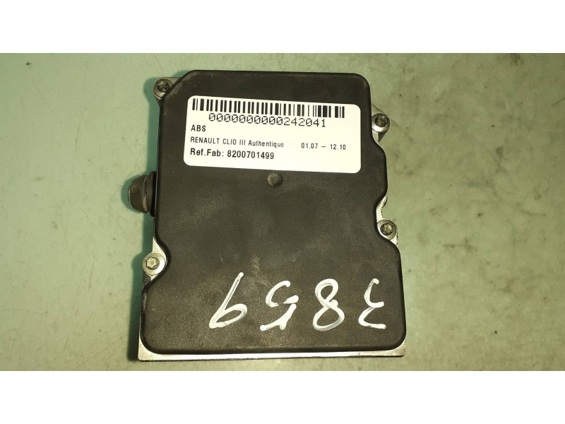 Recambio de abs para renault clio iii authentique referencia OEM IAM 8200701499 0265234620 85BO2AAY2