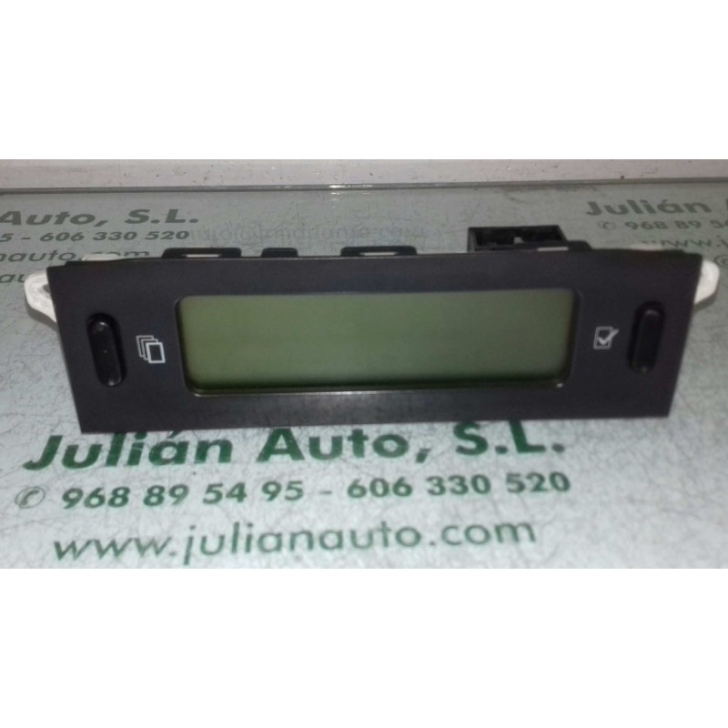 Recambio de pantalla multifuncion para citroen c5 berlina 2.0 hdi sx referencia OEM IAM 9650243177F00 9650243177 21656482-0