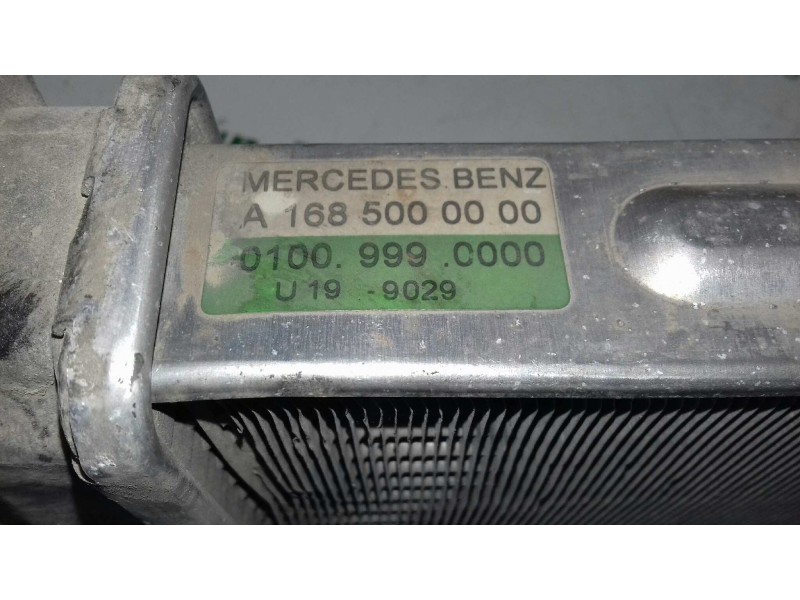Recambio de intercooler para mercedes-benz clase a (w168) 170 cdi (168.009) referencia OEM IAM A1685000000 01009990000 