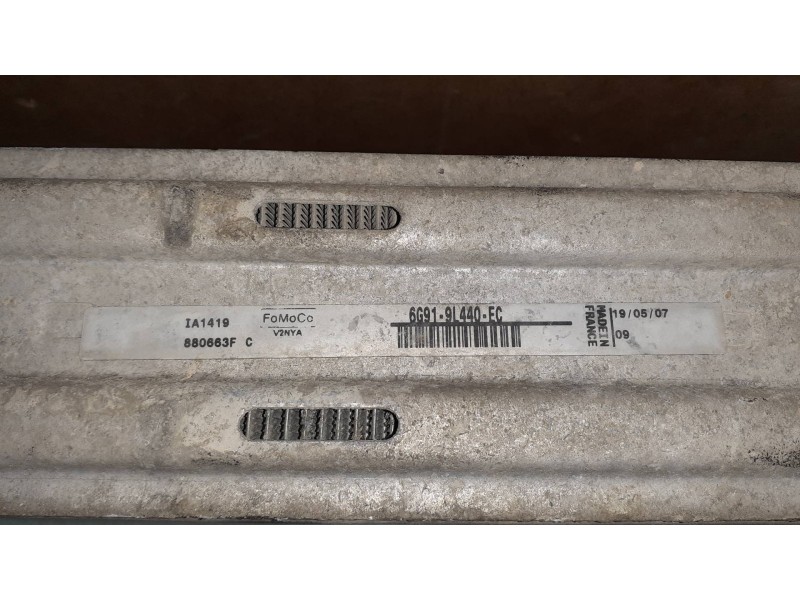 Recambio de intercooler para land rover freelander (lr2) td4 e referencia OEM IAM 6G919L440EC 880663F FOMOCO