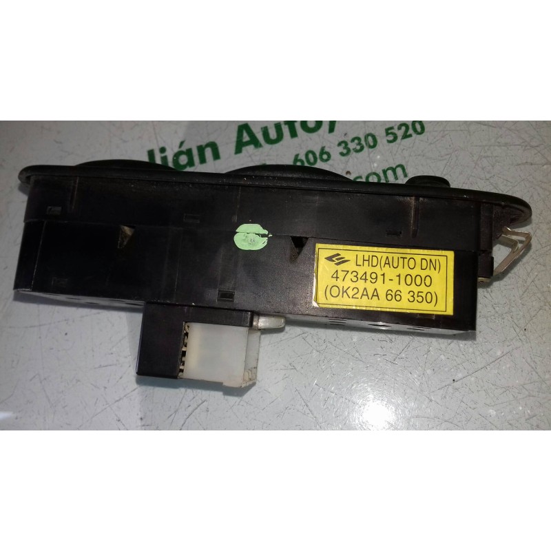 Recambio de mando elevalunas delantero izquierdo para kia shuma 1.5 ls 4 berlina referencia OEM IAM 4734911000 OK2AA66350 
