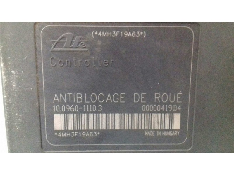 Recambio de abs para citroen c5 berlina 2.0 hdi sx referencia OEM IAM 9641767380 10020600034 10096011103