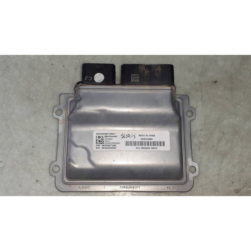 Recambio de centralita motor uce para peugeot 3008 allure referencia OEM IAM 9839318080 A3C0630670001 9694209980