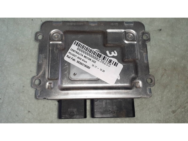 Recambio de centralita motor uce para peugeot 3008 allure referencia OEM IAM 9839318080 A3C0630670001 9694209980
