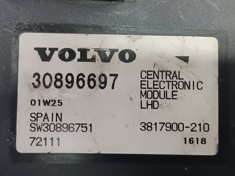 Recambio de modulo electronico para volvo s40 berlina 1.9 d+ (85kw) referencia OEM IAM 30896697 3817900210 SW30896751