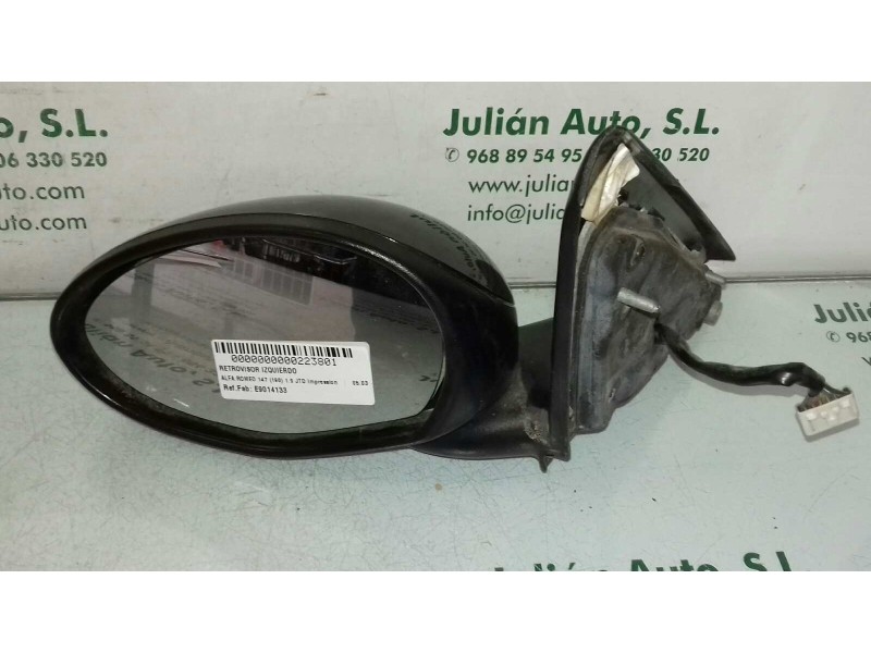 Recambio de retrovisor izquierdo para alfa romeo 147 (190) 1.9 jtd impression referencia OEM IAM E9014133  ELECTRICO