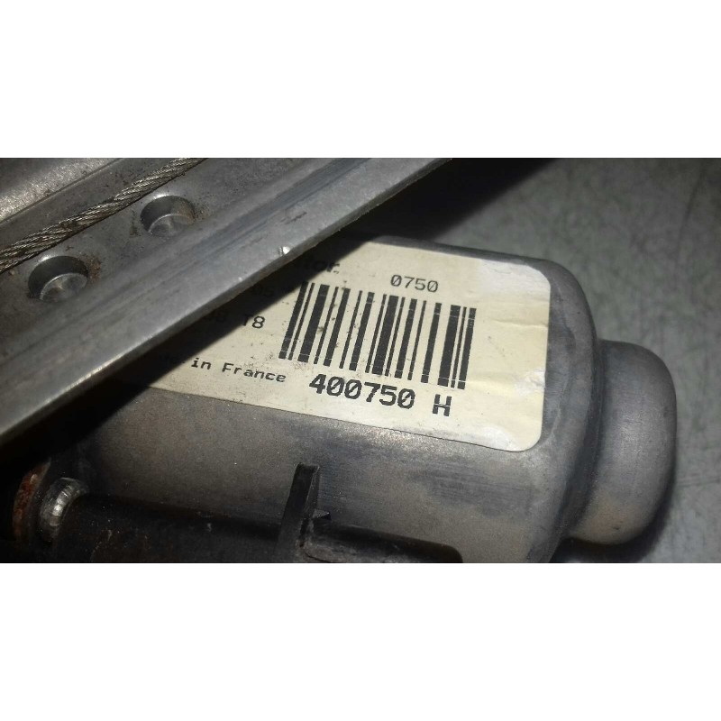 Recambio de elevalunas trasero derecho para renault scenic ii confort authentique referencia OEM IAM 400750H 17374A ELECTRICO