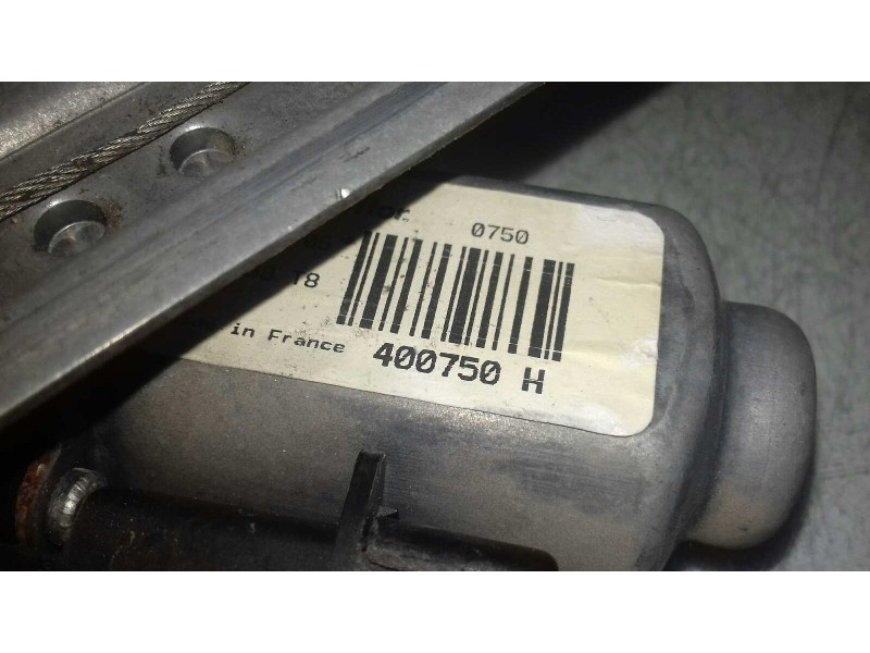 Recambio de elevalunas trasero derecho para renault scenic ii confort authentique referencia OEM IAM 400750H 17374A ELECTRICO