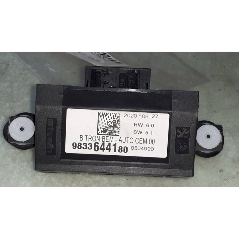 Recambio de modulo electronico para peugeot 3008 allure referencia OEM IAM 9833644180 0504990 