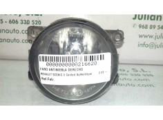 Recambio de faro antiniebla derecho para renault scenic ii confort authentique referencia OEM IAM   