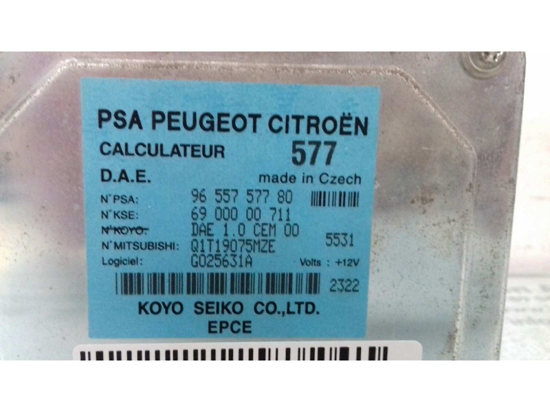 Recambio de modulo electronico para citroen c3 pluriel 1.4 hdi referencia OEM IAM 9655757780 6900000711 577