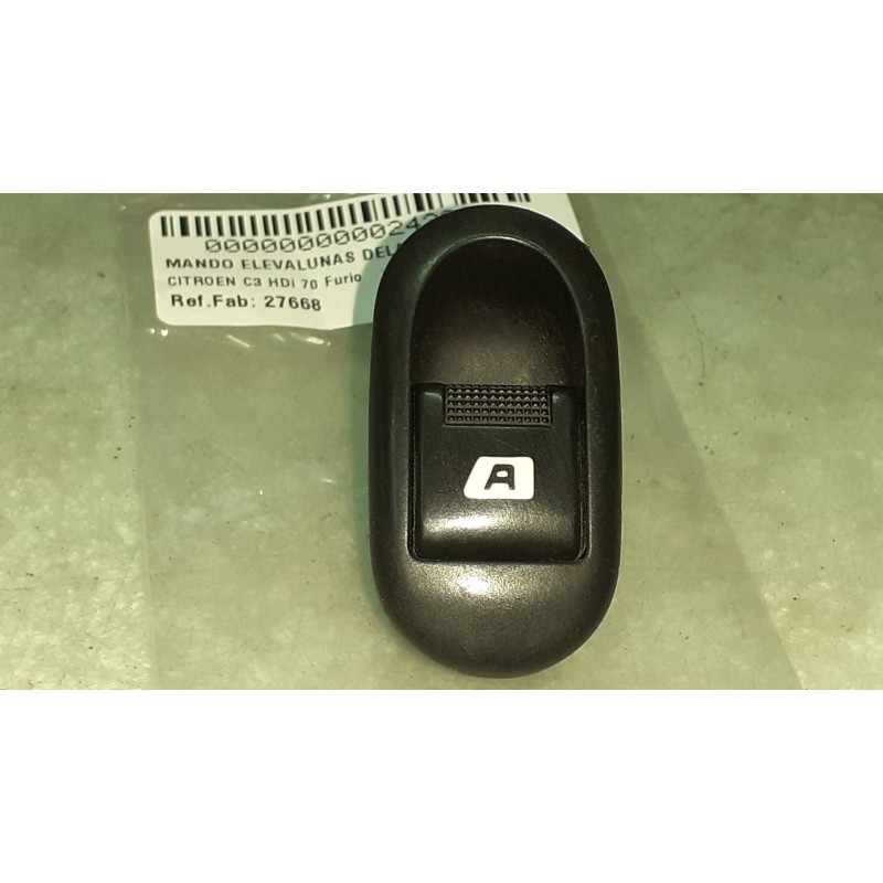 Recambio de mando elevalunas delantero izquierdo para citroen c3 hdi 70 furio referencia OEM IAM 27668 27668 964011469