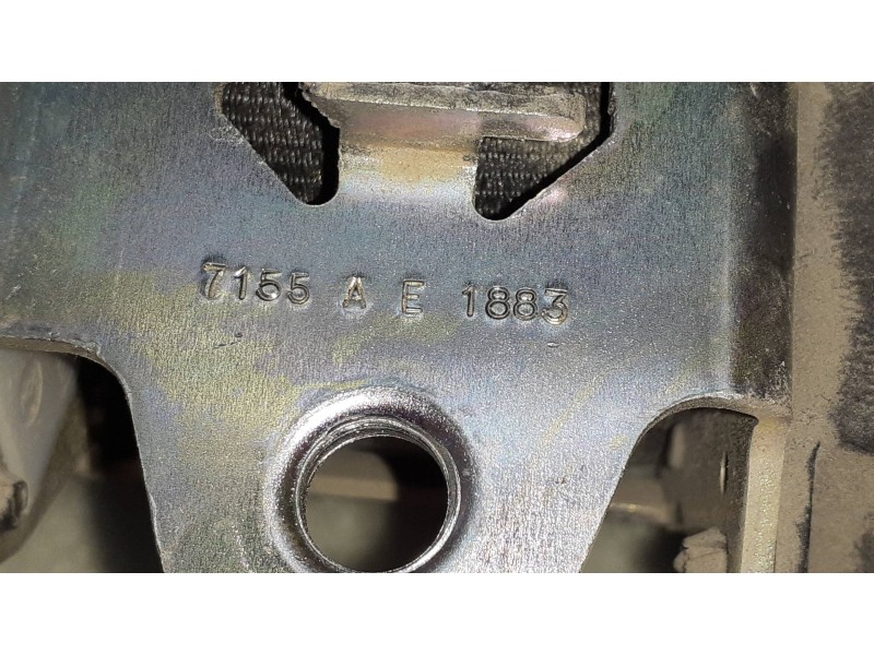 Recambio de cinturon seguridad trasero izquierdo para seat leon (1p1) style ecomotive referencia OEM IAM 7155A  