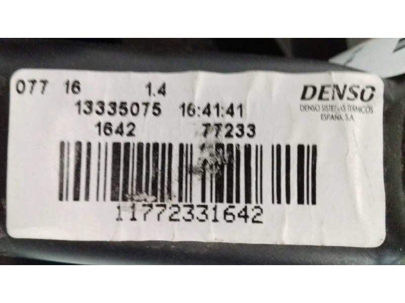 Recambio de ventilador calefaccion para opel corsa e expression referencia OEM IAM 164230100  DENSO