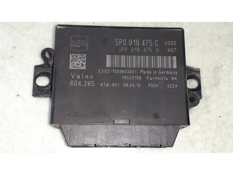Recambio de modulo electronico para seat leon (1p1) style ecomotive referencia OEM IAM 5P0919475C 5P0919475A VALEO