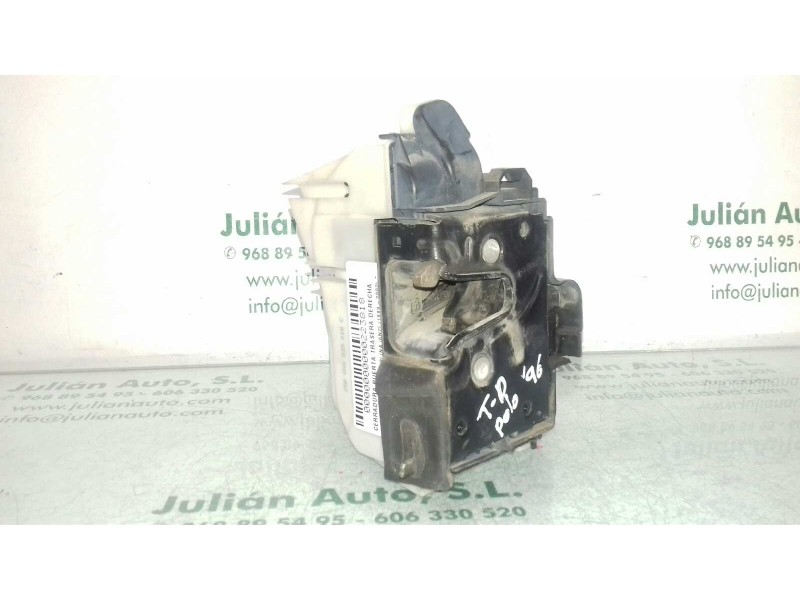 Recambio de cerradura puerta trasera derecha para volkswagen polo berlina (6n2) referencia OEM IAM 1HM862154A 6N4839016C 