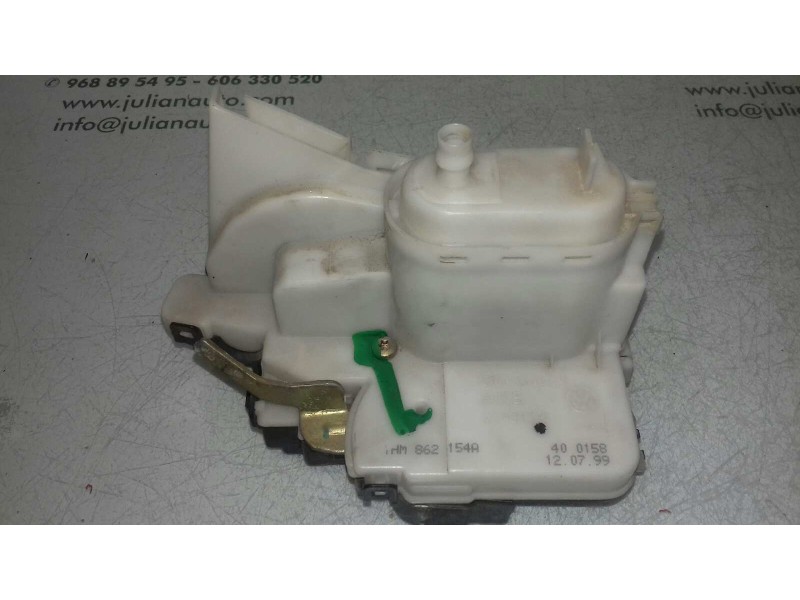 Recambio de cerradura puerta trasera derecha para volkswagen polo berlina (6n2) referencia OEM IAM 1HM862154A 6N4839016C 