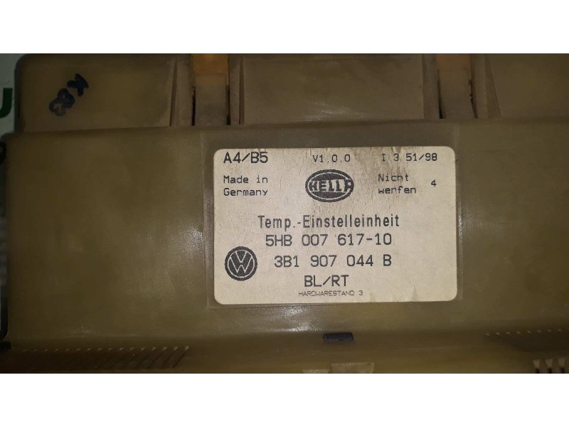 Recambio de mando climatizador para volkswagen passat berlina (3b2) comfortline referencia OEM IAM 3B1907044B 5HB00761710 HELLA