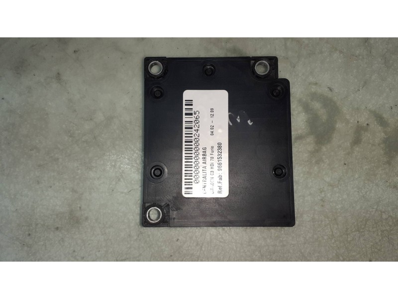 Recambio de centralita airbag para citroen c3 hdi 70 furio referencia OEM IAM 9661532380  