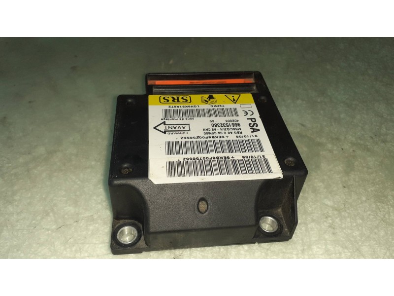 Recambio de centralita airbag para citroen c3 hdi 70 furio referencia OEM IAM 9661532380  