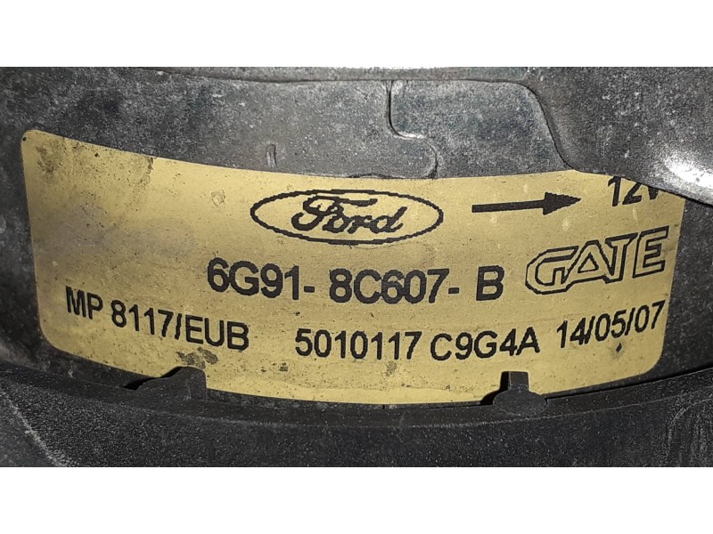 Recambio de electroventilador para land rover freelander (lr2) td4 e referencia OEM IAM 6G918C607B  GATE